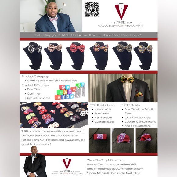 University of Kentucky Handcrafted Bow Tie - 01 - Picture 11 of 13